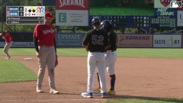 Luisangel Acuña's RBI single