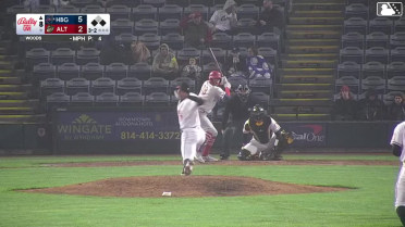 Jaden Woods In play, run(s) to Leandro Pineda