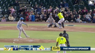 Hyungchan Um singles on a ground ball to shortstop Ty Southisene. Sean Gamble scores. Yandel Ricardo to 3rd. Josh Hammond to 2nd.