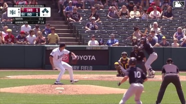 Thomas Harrington In play, run(s) to Garrett Martin