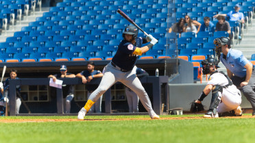 Alfonzo and Arias Record First Hits With Somerset in Series Opening Loss to Akron