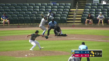 Ben McLaughlin doubles (18) on a line drive to right fielder Blake Rambusch. Cristofer Torin scores. Angel Ortiz to 3rd.
