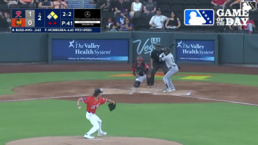 Kade Morris In play, run(s) to Ryan Bliss