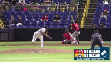 Rosman Verdugo grounds out, third baseman Luke Hill to first baseman Nolan Schubart. Lamar King Jr. scores. Jack Costello to 3rd.