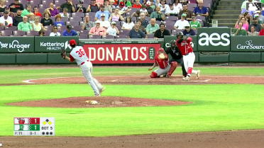 Alfredo Duno's 13th home run for Dayton
