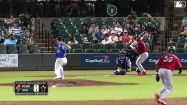 Tyler Locklear singles on a line drive to left fielder Zach Dezenzo. Kristian Robinson scores. Pavin Smith to 2nd.