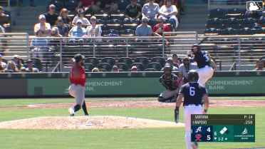 Nick Raposo homers (2) on a fly ball to left field. Connor Joe scores. Stuart Fairchild scores.