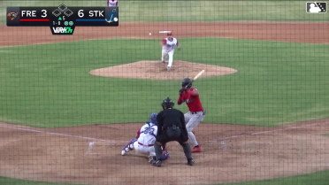 Roldy Brito homers (7) on a fly ball to right field.