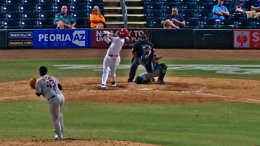 Carlos Sanchez's two-run homer