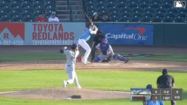 Dustin Crenshaw singles on a line drive to right fielder Mairoshendrick Martinus. Ricardo Cova scores. Korbyn Dickerson scores. Estevan Moreno to 3rd.