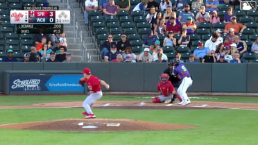 Kyle DeBarge homers (2) on a fly ball to left center field.