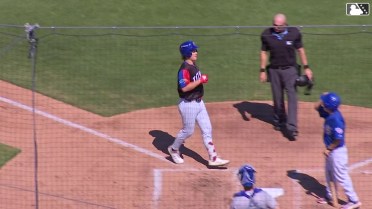 James Triantos' solo homer