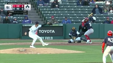 Christian Encarnacion-Strand walks. Edwin Arroyo scores. Héctor Rodríguez to 3rd. JJ Bleday to 2nd.