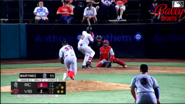 Pedro Blanco homers (16) on a fly ball to left field. Ryder Helfrick scores.
