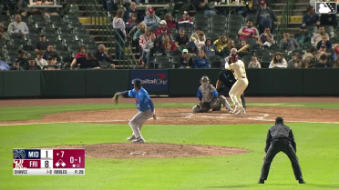 Frainyer Chavez out on a sacrifice fly to right fielder Ryan Lasko. Tucker Mitchell scores.