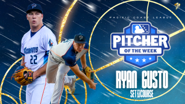 Ryan Gusto Named Pacific Coast League Pitcher of the Week