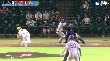 Zachary Cawyer In play, run(s) to Kole Myers