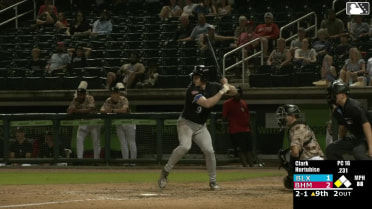 Jacob Hurtubise singles on a line drive to right fielder Jacob Burke. Dylan O'Rae scores.