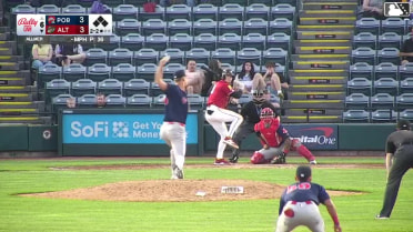 Mitch Jebb singles on a sharp line drive to left fielder Will Turner. Shawn Ross scores. Jesus Castillo to 3rd. Javier Rivas to 2nd.