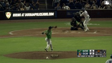 Justyn-Henry Malloy homers (3) on a fly ball to center field. Logan Davidson scores.