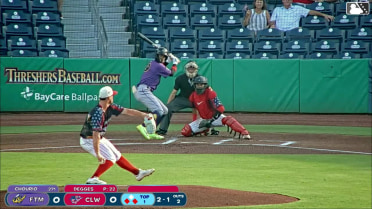 Byron Chourio homers (5) on a fly ball to right field. Jayson Bass scores. Luis Fragoza scores.