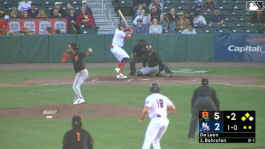 Luis De León Swinging Strike to Jace Bohrofen