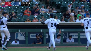 Cesar Gomez strikes out four batters 