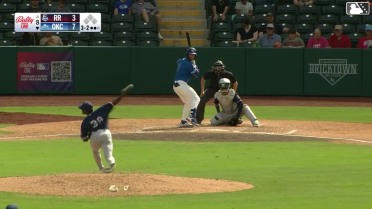 James Tibbs III strikes out swinging.