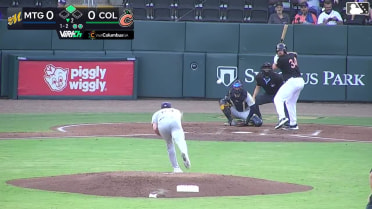 Adam Zebrowski singles on a sharp line drive to right fielder Theo Gillen. Owen Carey scores.