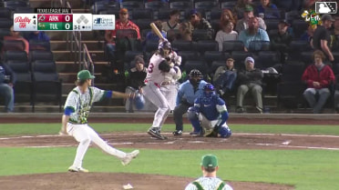 Hunter Fitz-Gerald homers (4) on a line drive to right center field.