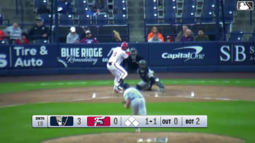 Alex Binelas homers (10) on a fly ball to center field.