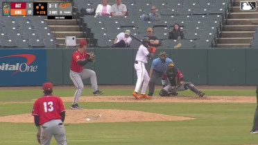 Thomas Sosa doubles (8) on a line drive to right fielder Lonnie White Jr. Brandon Butterworth scores. Ethan Anderson scores. Thomas Sosa to 3rd. Thomas Sosa advances to 3rd, on a fielding error by right fielder Lonnie White Jr.