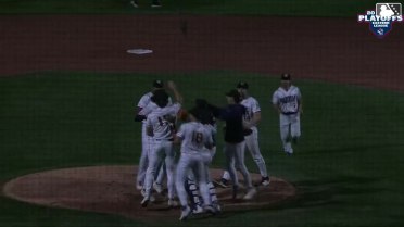 Ryan Lambert earns the save, closes out series