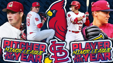 JJ Wetherholt, Brycen Mautz named 2025 St. Louis Cardinals Minor League Player and Pitcher of the Year