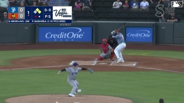 Brian Serven homers (2) on a fly ball to right center field. Tommy White scores. Joey Meneses scores.
