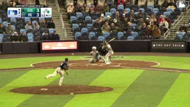 Lisbel Diaz homers (2) on a line drive to right field. Dakota Jordan scores.