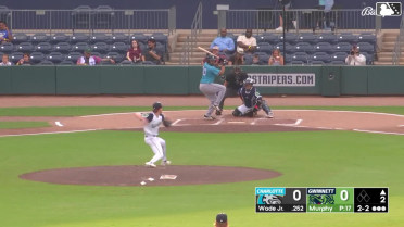 LaMonte Wade Jr. homers (6) on a fly ball to right field.