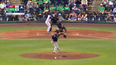 GJ Hill homers (11) on a fly ball to right center field. Cole Messina scores.