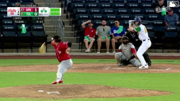 Mike Sirota reaches on a fielding error by second baseman Charlie Pagliarini. Jose Izarra scores. Taylor Young to 2nd.
