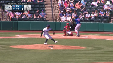 Jordan Nwogu homers (2) on a fly ball to left center field.
