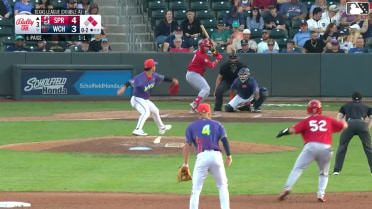 Trey Paige singles on a ground ball to right fielder Kala'i Rosario. Ryan Campos scores. Dakota Harris to 3rd.