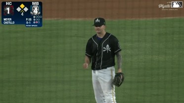 Chase Meyer's sixth strikeout