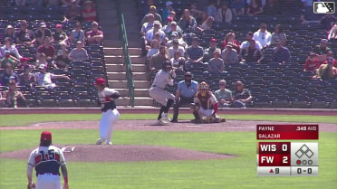 Braylon Payne homers (5) on a fly ball to right field.