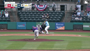 Jackson Wells In play, run(s) to Daniel Pierce