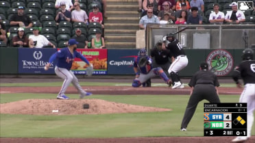 Christian Encarnacion-Strand homers (18) on a fly ball to left field. Johnathan Rodríguez scores. Heston Kjerstad scores.