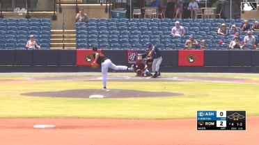 Adam Maier's third and final strikeout of the game 