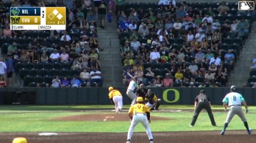 Niko Mazza In play, run(s) to Wallace Clark