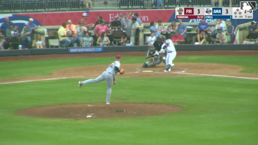 Matt O'Neill homers (1) on a fly ball to left center field.