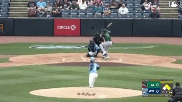 Eduardo Guerrero singles on a line drive to center fielder Jackson Strong. Cameron Decker scores. Jesus Galiz to 3rd.