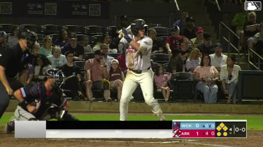 Bill Knight singles on a sharp line drive to right fielder Kala'i Rosario. Charlie Pagliarini scores. Jared Sundstrom scores. Nick Raposo to 3rd.